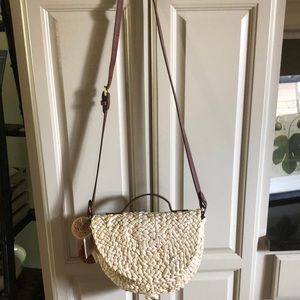 Fossil Faye straw crossbody